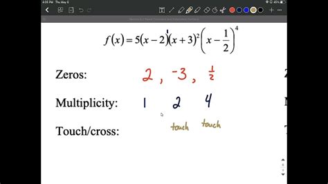multiplicity cross or touch.
